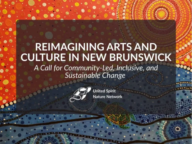 Reimagining Arts and Culture in New Brunswick