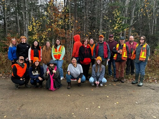 Instructors and Youth Step Into a Living Forest Classroom - Black Ash