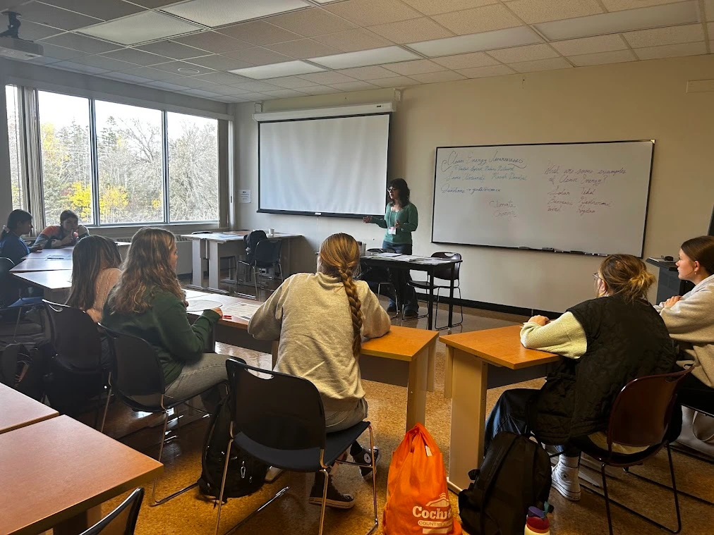 Students working on scenario-based challenges that asked students to think like problem-solvers, not spectators