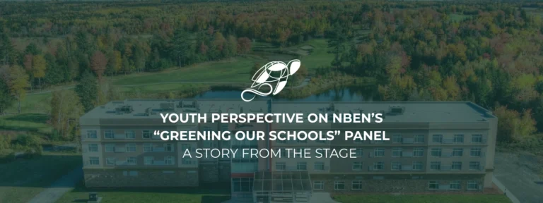 Youth Perspective on NBEN’s “Greening Our Schools” Panel A Story from the Stage 