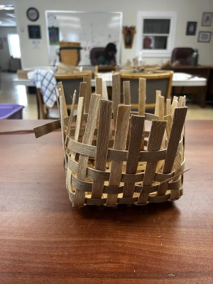 Basket Weaving Step 3 Build the sides 