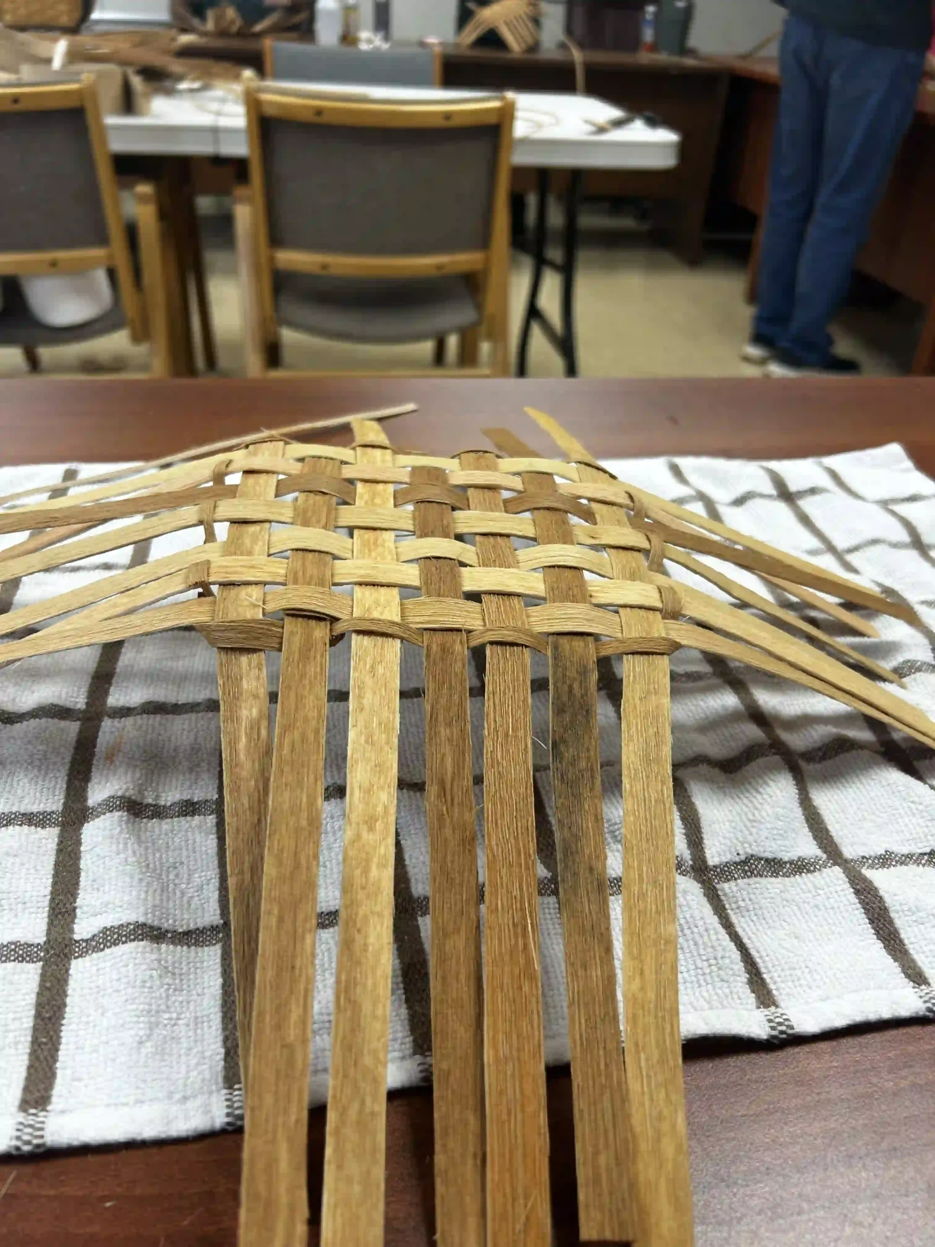 Basket Weaving - Bottom of the Basket